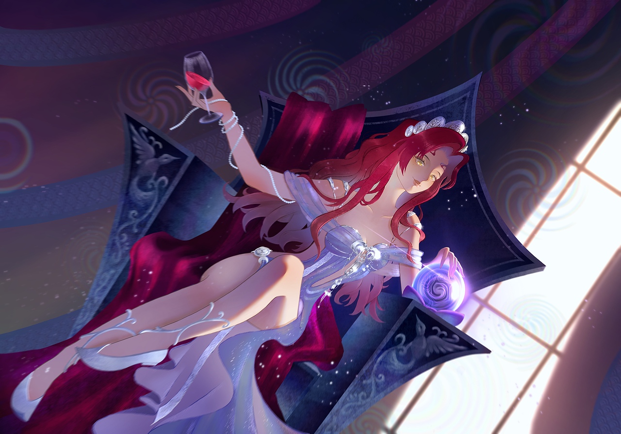 Procreate绘画螺旋圆舞曲2（图ZMzU4NTUzMzgw） - 绘画 - 站酷设计师枫鱼儿原创素材 - 站酷ZCOOL