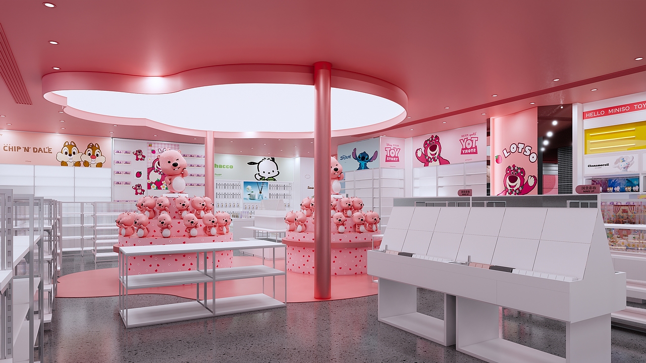MINISO-IP主题形象店（图ZMzU5MDY0Njg0） - 商业空间设计 - 站酷设计师Jaydon_Designer原创素材 - 站酷ZCOOL