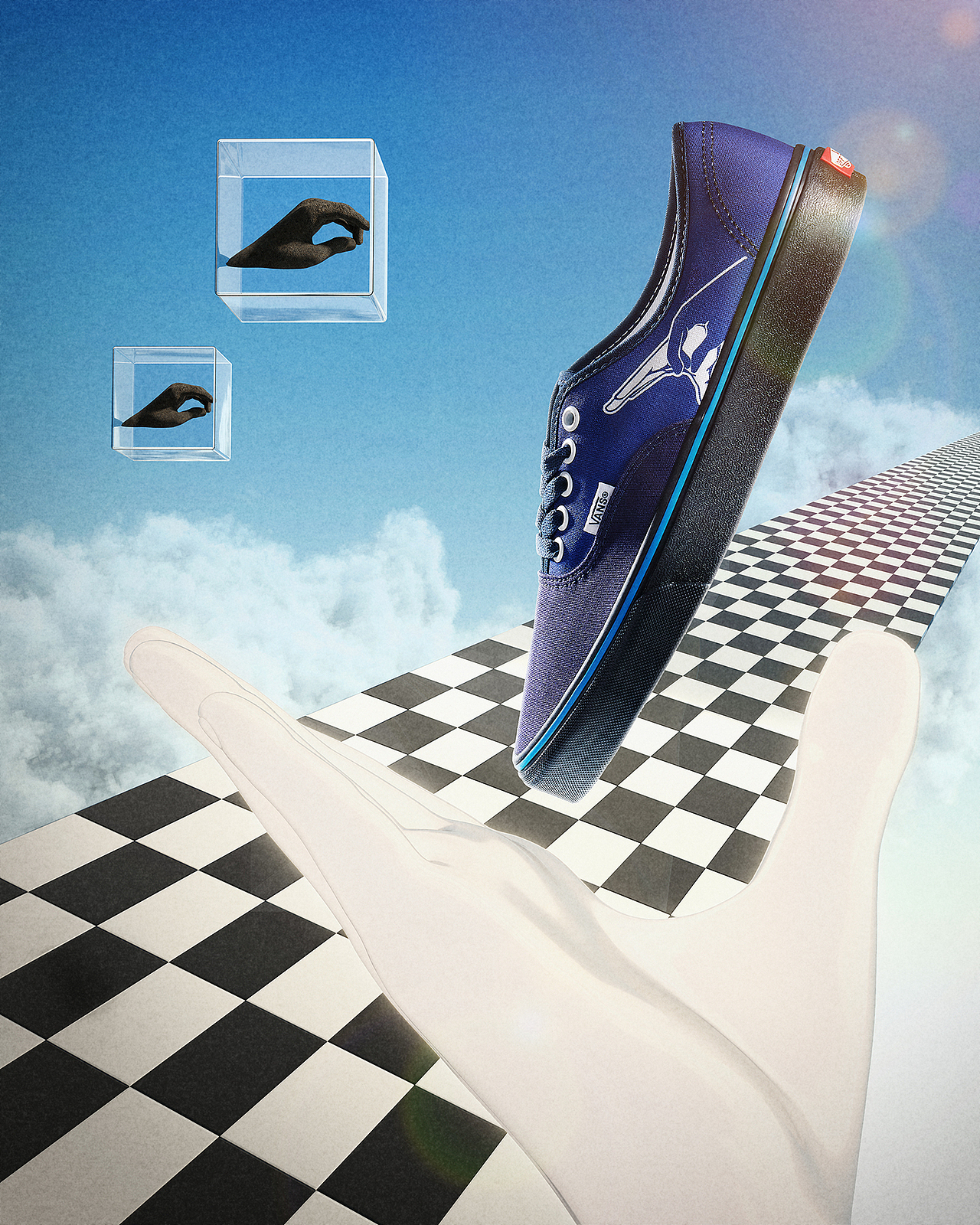 Vans寻找艺术家丨格局大开 CG视觉制作