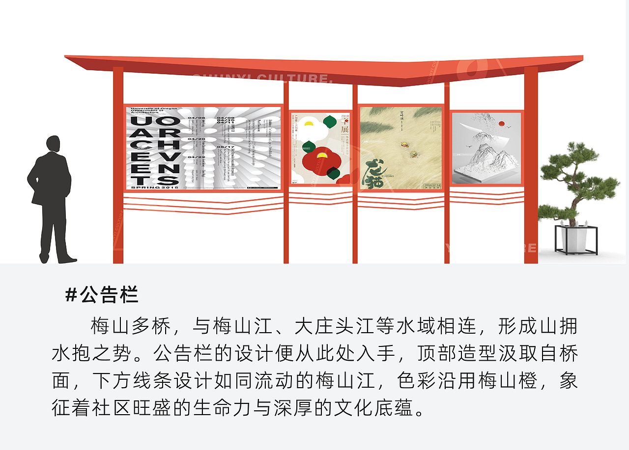 社区党群服务中心&康养中心 文化布展设计分享