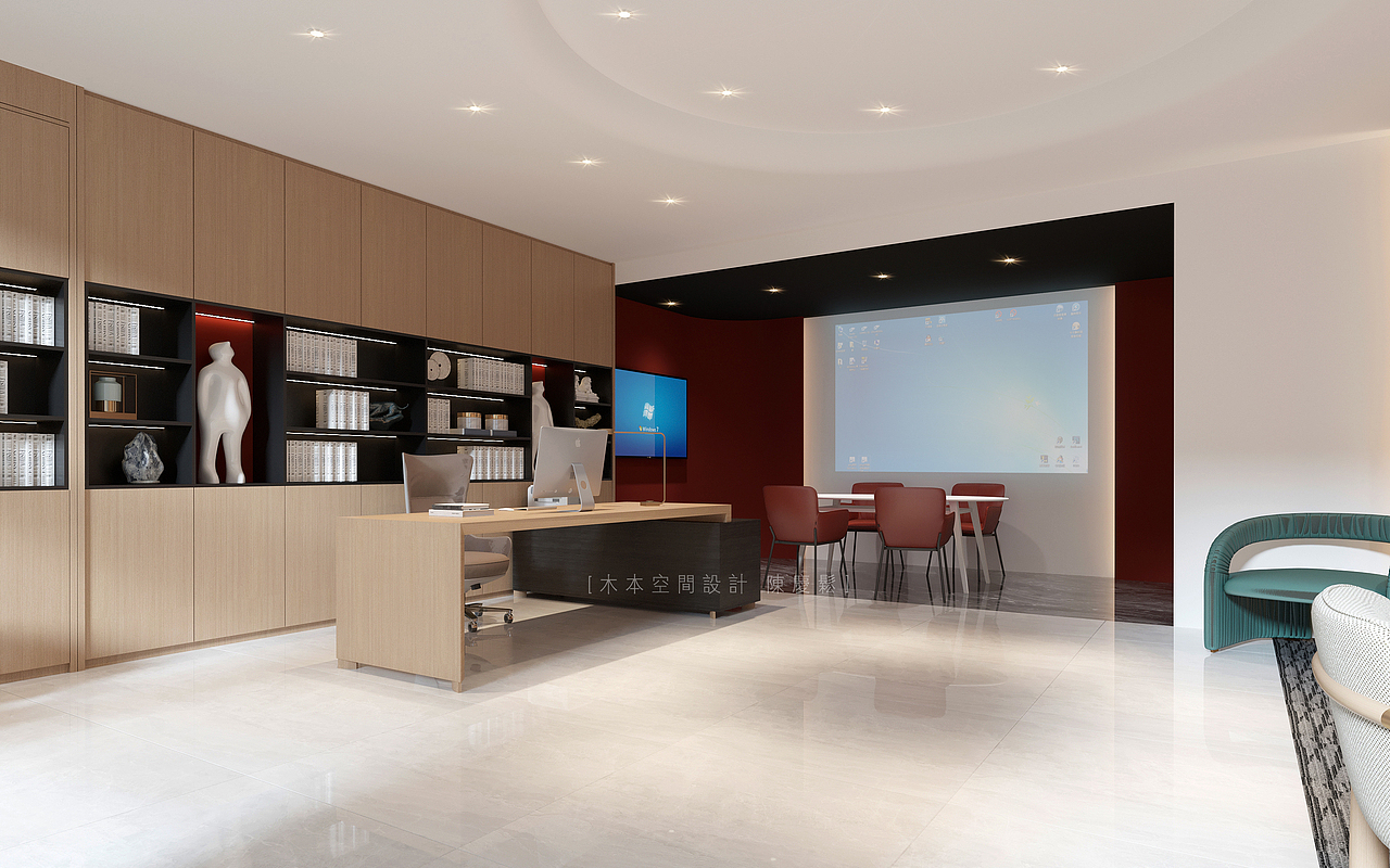 [木本空间设计] 金马办公室