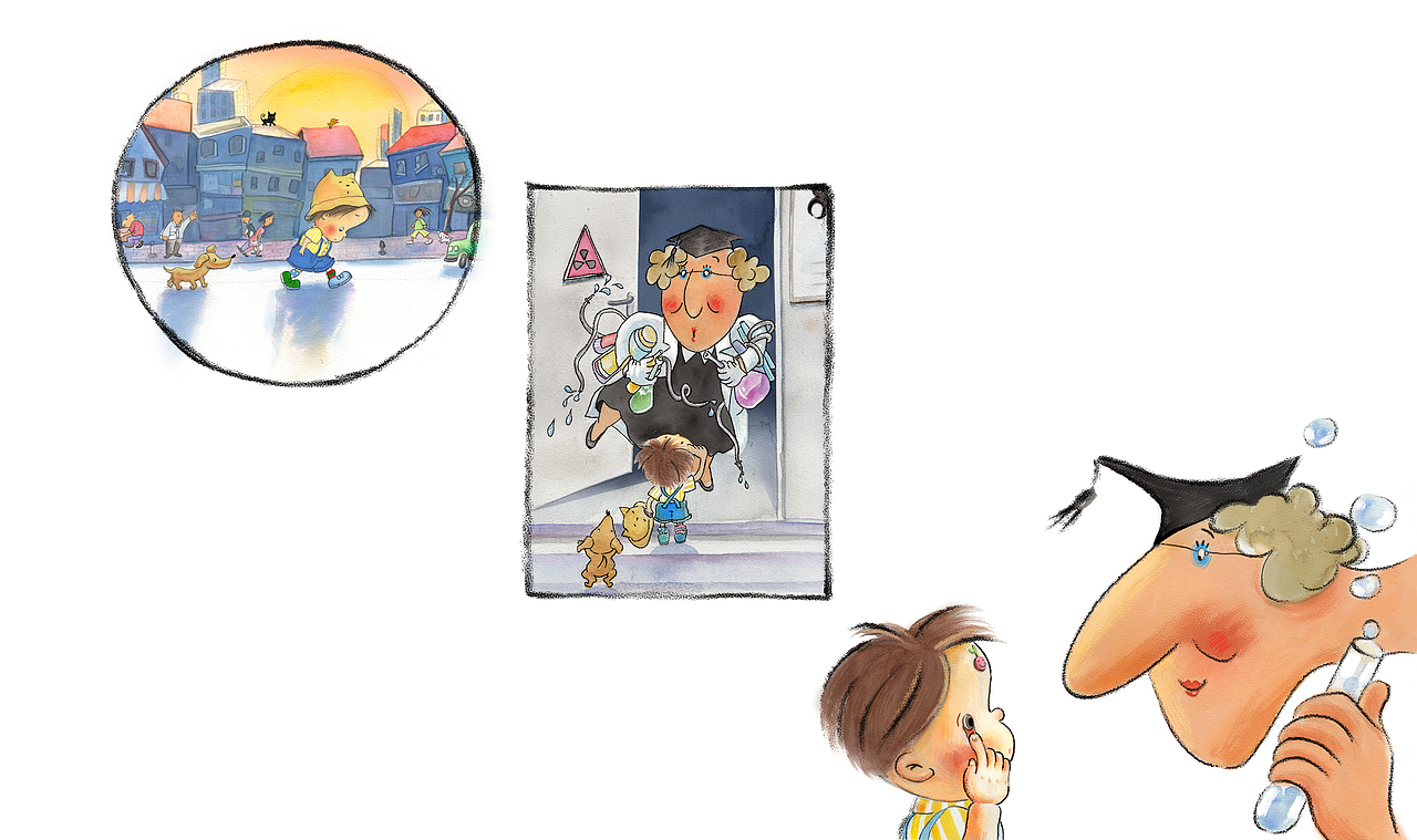 创作《毕淑敏心灵成长绘本》的体验（图ZMzI0MDIwNTgw） - 绘本 - 站酷设计师毛微微原创素材 - 站酷ZCOOL