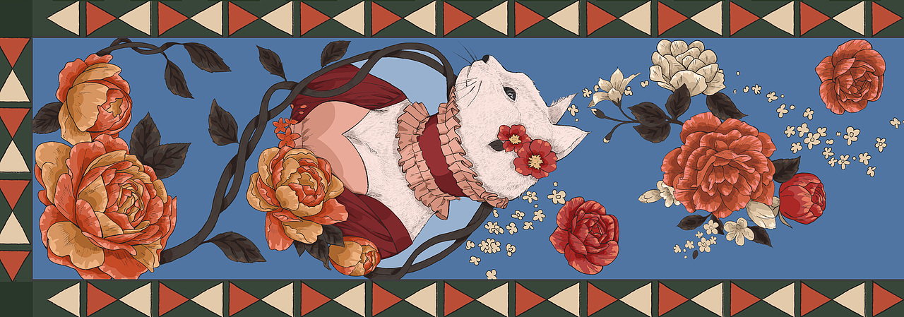 最近画的丝巾（图ZMzA2NjAzNzAw） - 配饰 - 站酷设计师_Stooze原创素材 - 站酷ZCOOL