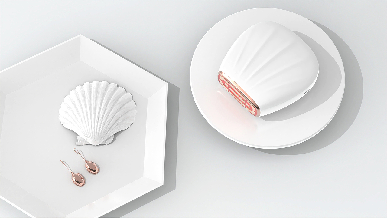 “貝”射頻儀（圖ZMzM2OTkxMzg4） - 生活用品 - 站酷設(shè)計師黃鑒熒原創(chuàng)素材 - 站酷ZCOOL