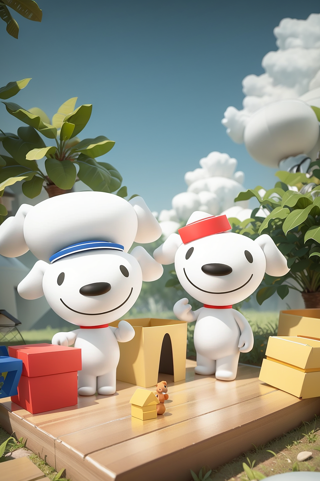 AIGC --京东IPlora效果图