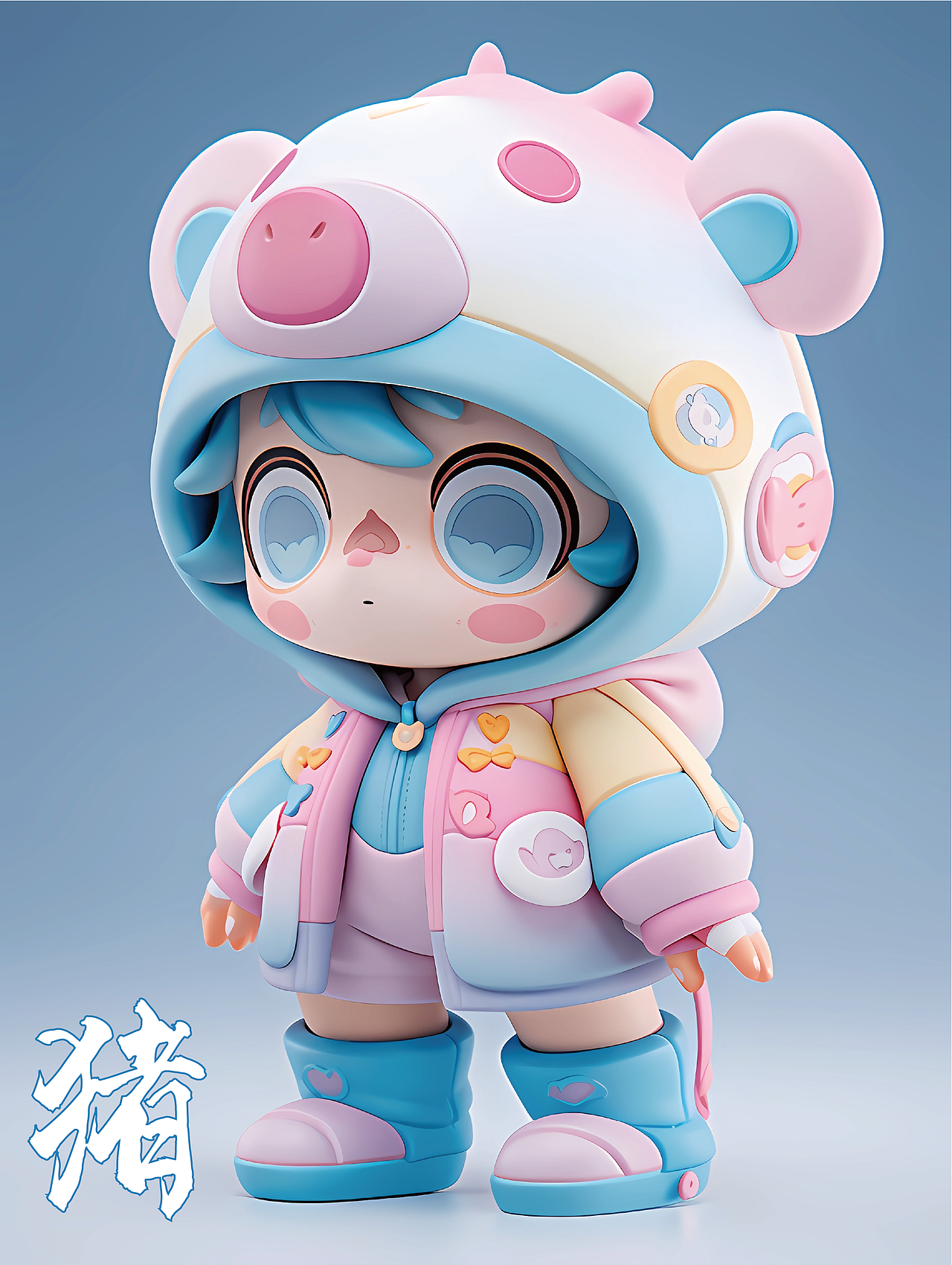 12生肖男娃娃版来了（图ZMzQwMDY3ODIw） - AI作品 - 站酷设计师咖菲猫咪AI原创素材 - 站酷ZCOOL