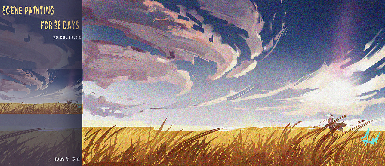 36天场景速途练习打卡（图ZMzIyOTIxNDg0） - 游戏原画 - 站酷设计师JW733原创素材 - 站酷ZCOOL