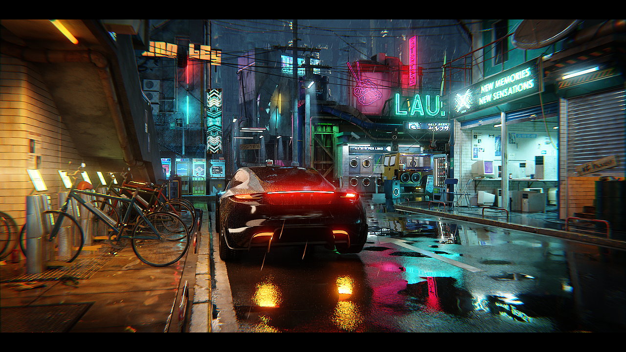 个人作品CG-Blender-UE