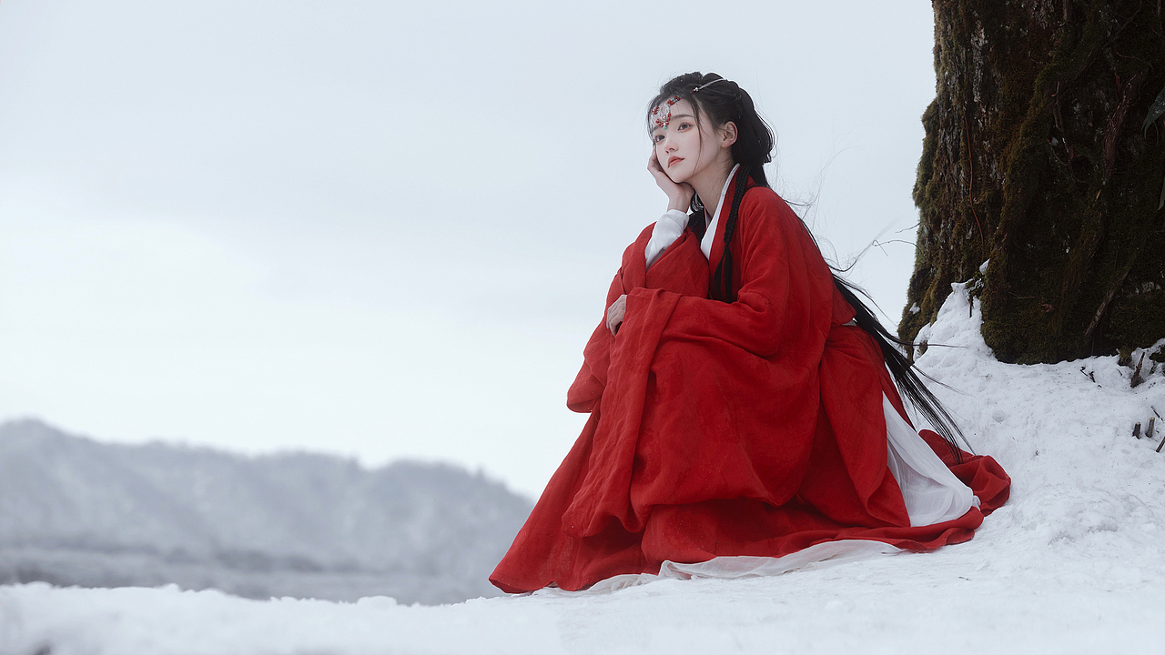 网络杂图《美人兮》见之不忘