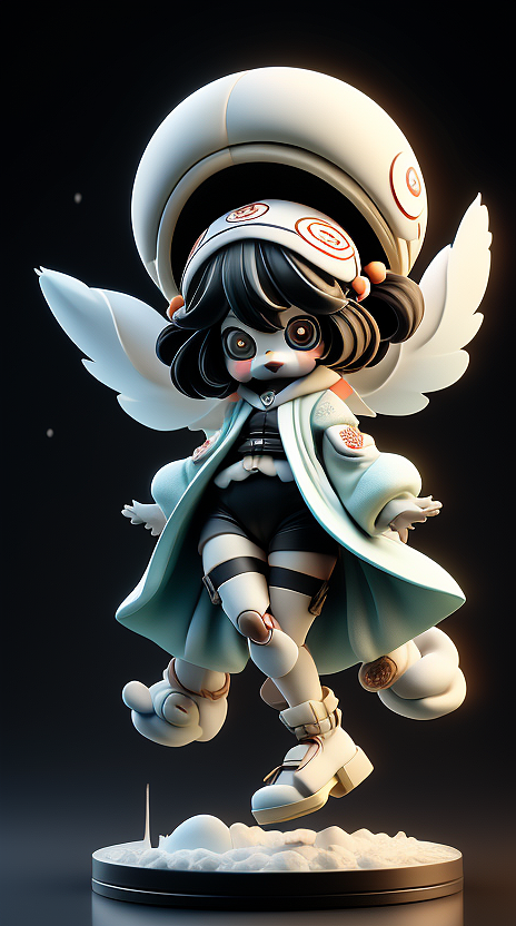 类人型精怪形象,新人第一次创作