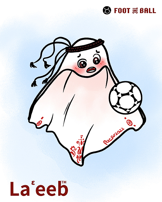 卡特尔世界杯吉祥物（饺子皮）