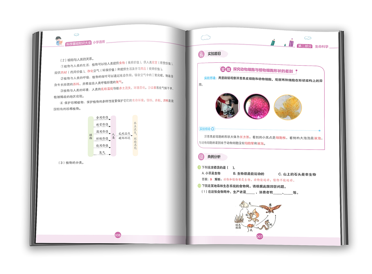 版式设计-小学科学