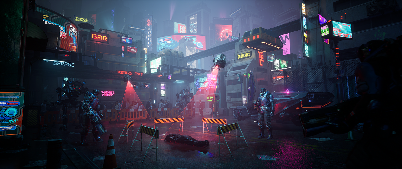 《UE5高级影像》教学案例：BladeOut 锋刃 | 油屋U5ART（图ZMzI3NjUzNzg0） - 动画/影视 - 站酷设计师黑鸟视觉一油屋原创素材 - 站酷ZCOOL