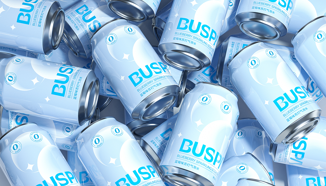 BUSPA气泡水 包装设计（图ZMzIxMjc3MjQ0） - 包装 - 站酷设计师辛夷卉原创素材 - 站酷ZCOOL