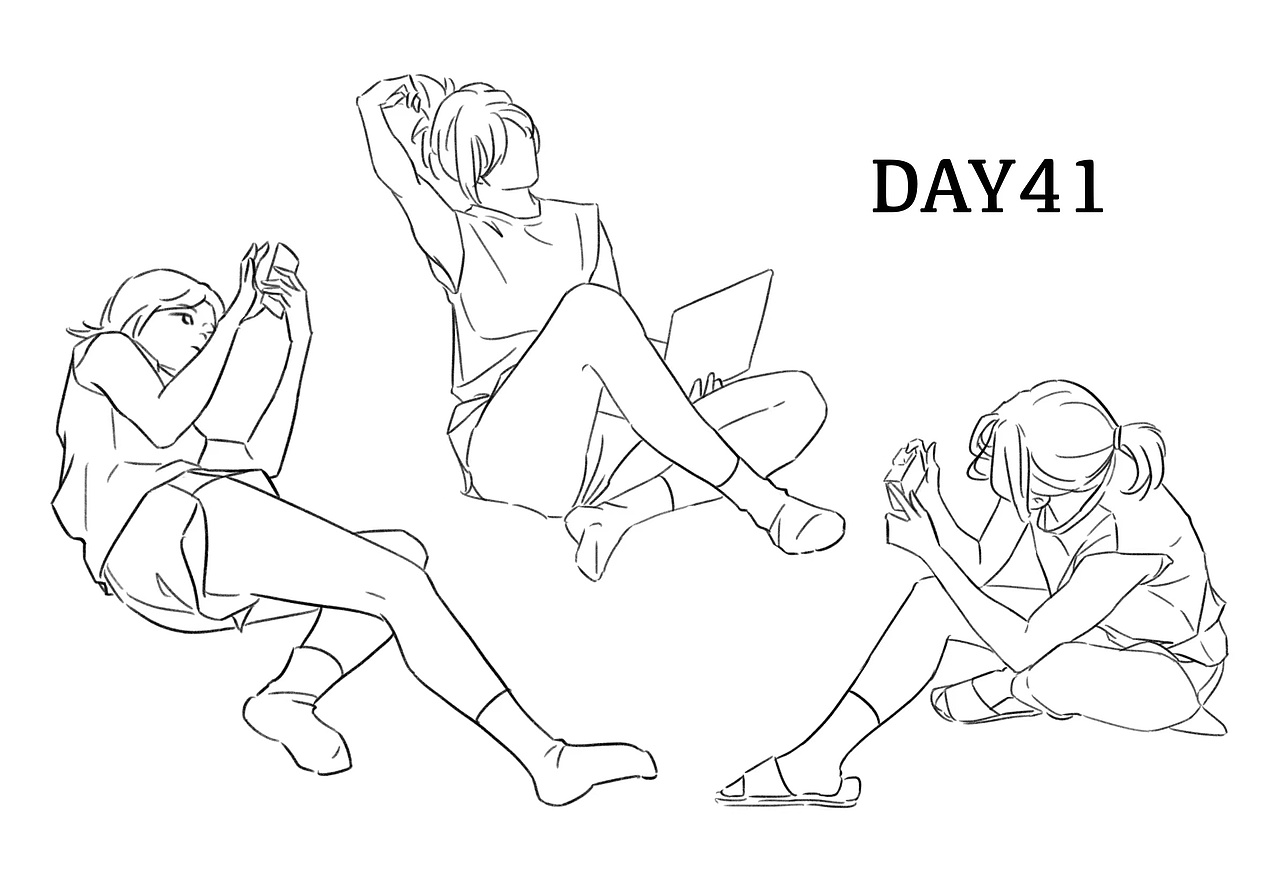 #速写60天挑战赛#day41@速写班长