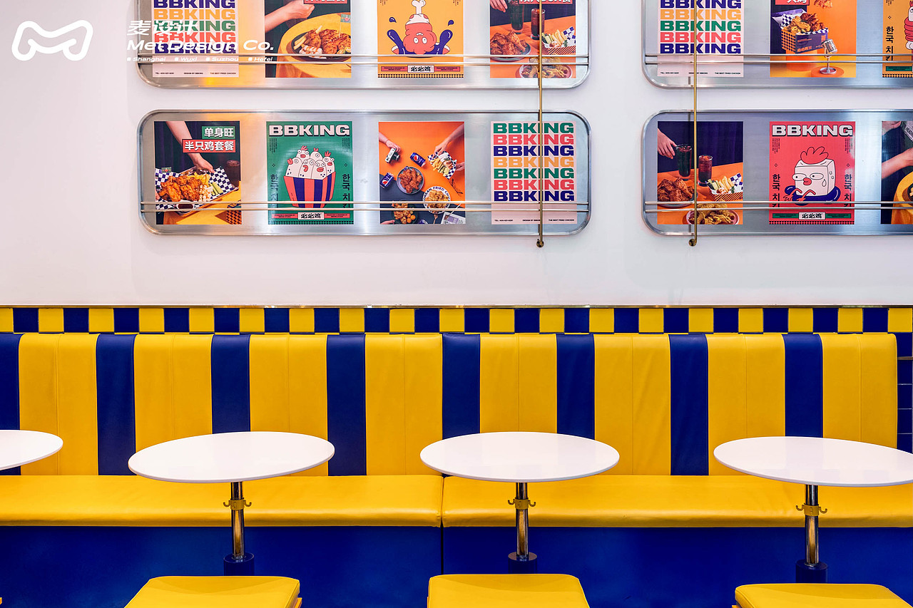 【全案作品】必必鸡 |快餐门店如何打造差异化的潮空间（图ZMzIxNTY0NDQ0） - 酒店餐饮设计 - 站酷设计师无锡麦设计原创素材 - 站酷ZCOOL