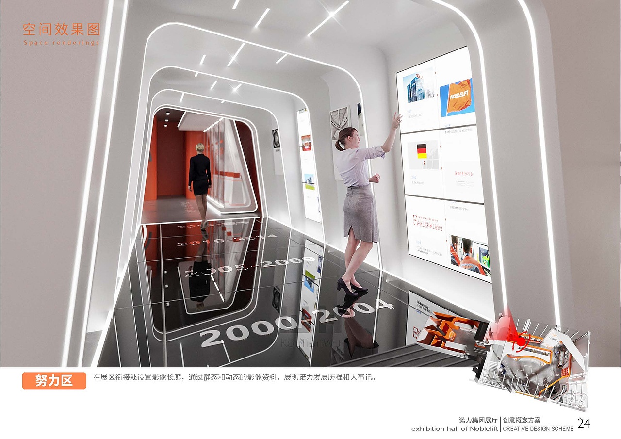 诺力集团 企业展厅 科技展厅 数字展厅（图ZMzMwMjMzMzA4） - 展陈设计 - 站酷设计师口天吴1原创素材 - 站酷ZCOOL