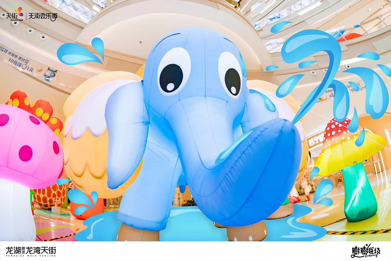 大明气模——胖动物美陈