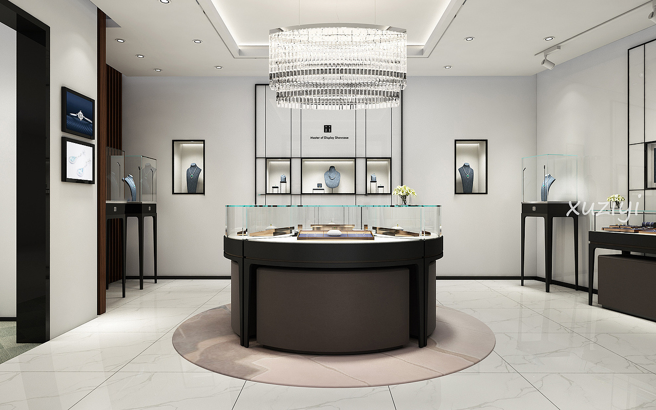 现代极简珠宝会所设计