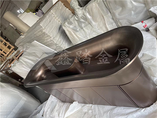 咖啡店餐厅不锈钢艺术吧台 酒水吧台创意设计与制作