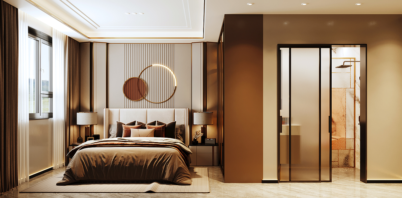 220平水木年华轻奢效果图（图ZMzM3OTQ1MzIw） - 建筑/空间 - 站酷设计师昔日的美原创素材 - 站酷ZCOOL