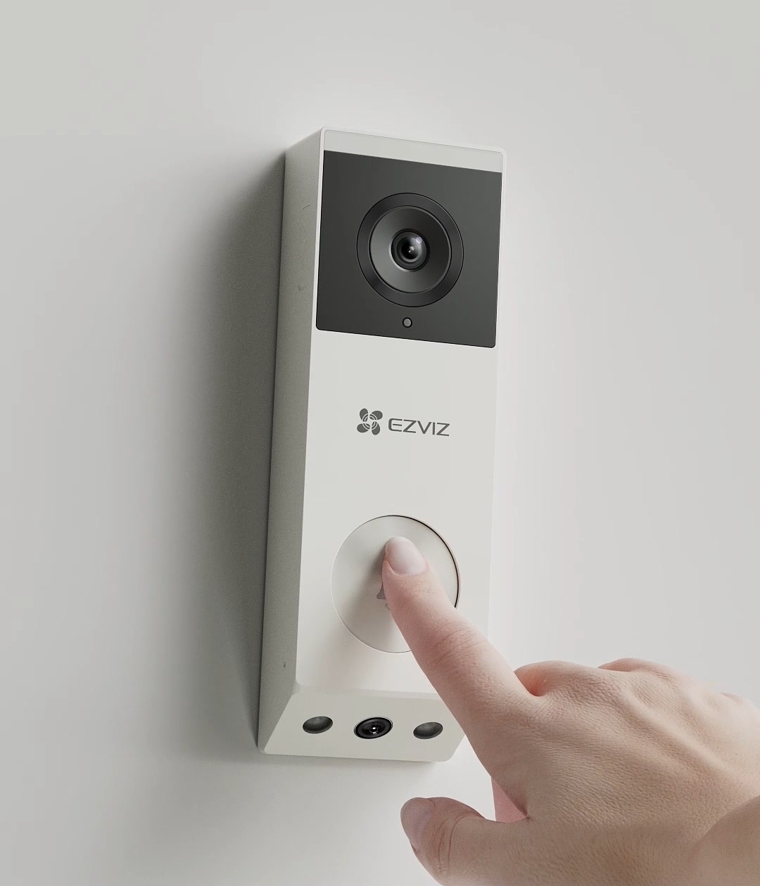 萤石EP3x双摄门铃渲染短片