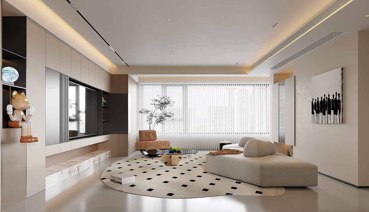 3D渲染 极简客餐厅/山东案例分享