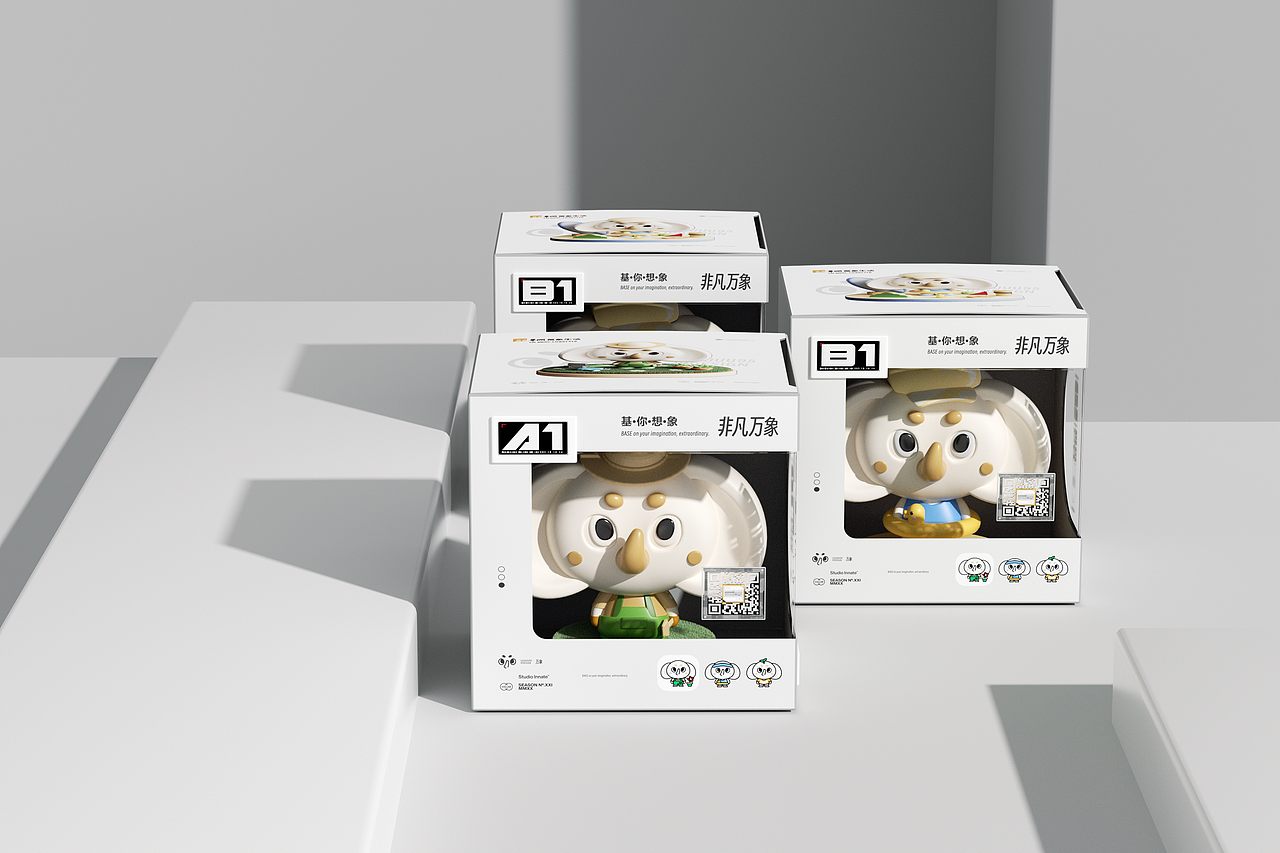 华润万象生活IP设计 | 95 Design（图ZMzM4NjE3Mjk2） - IP形象 - 站酷设计师鹿九五原创素材 - 站酷ZCOOL