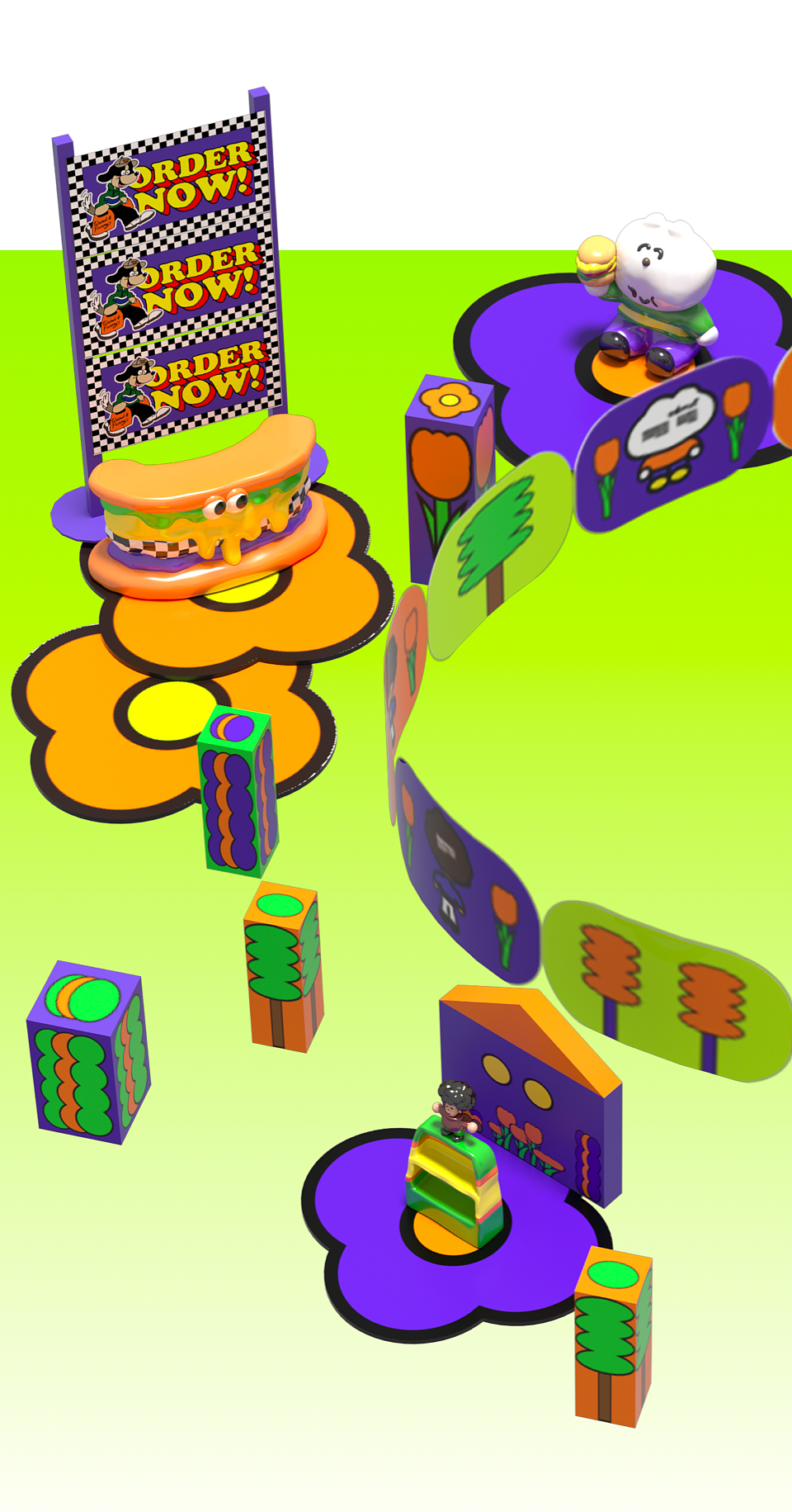 umbo 迷你展览 | 在城市中寻找「不存在花园」（图ZMzM3OTgwMTIw） - 包装 - 站酷设计师甲古文設計原创素材 - 站酷ZCOOL