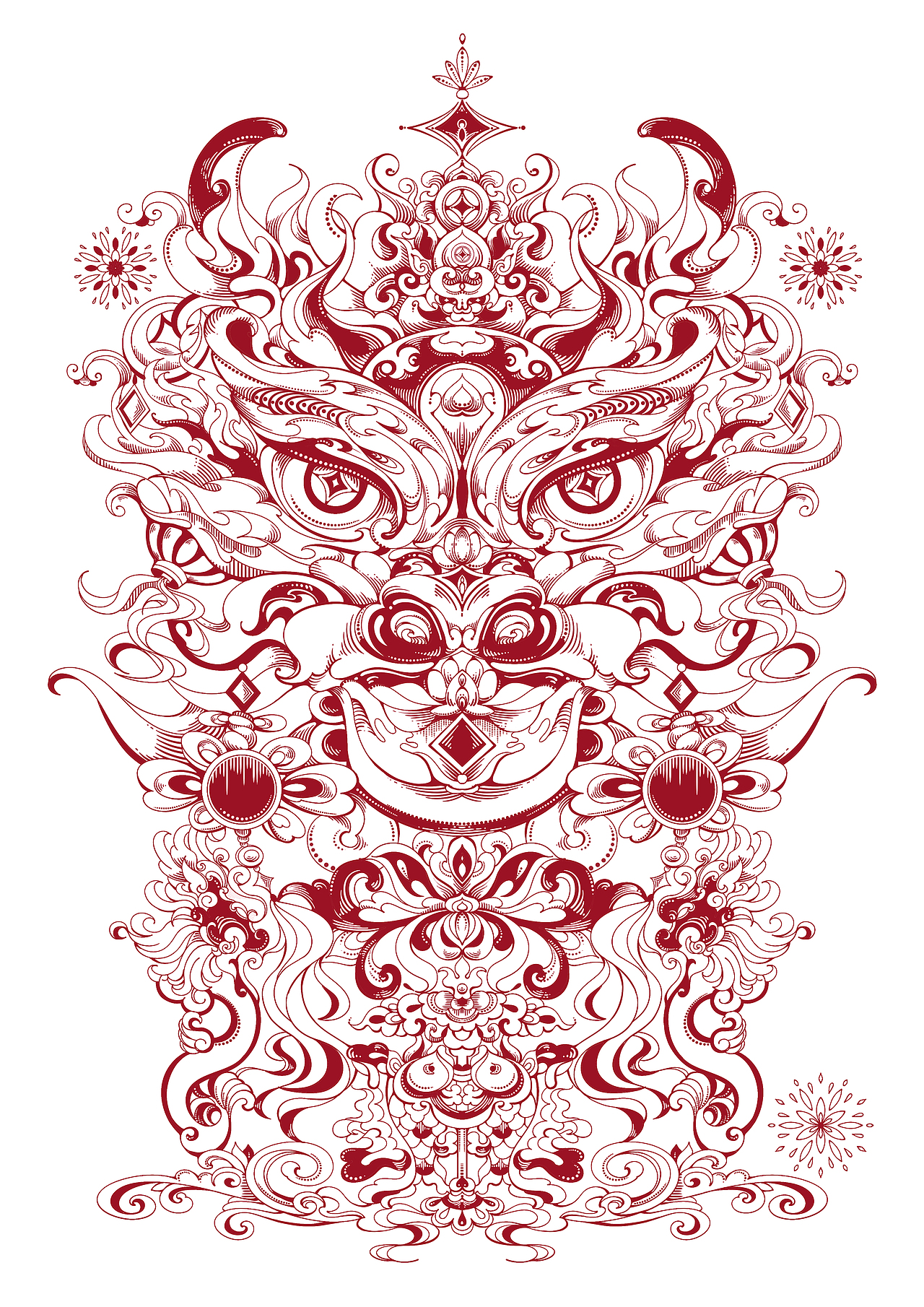 龙年插画 I 2024（图ZMzU1NTM4OTQ0） - 商业插画 - 站酷设计师Y__秋秋原创素材 - 站酷ZCOOL