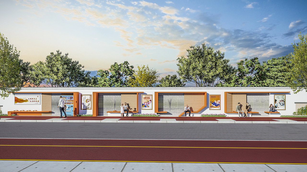 城市更新-街头景观美化