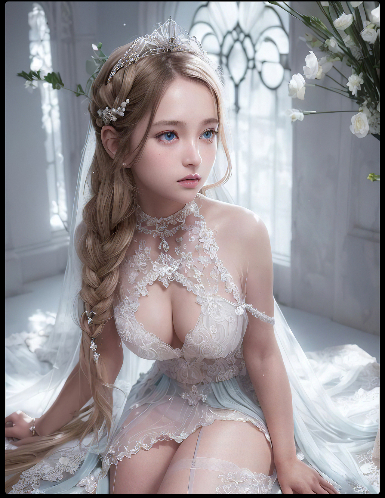 AI人像|梦中的女孩