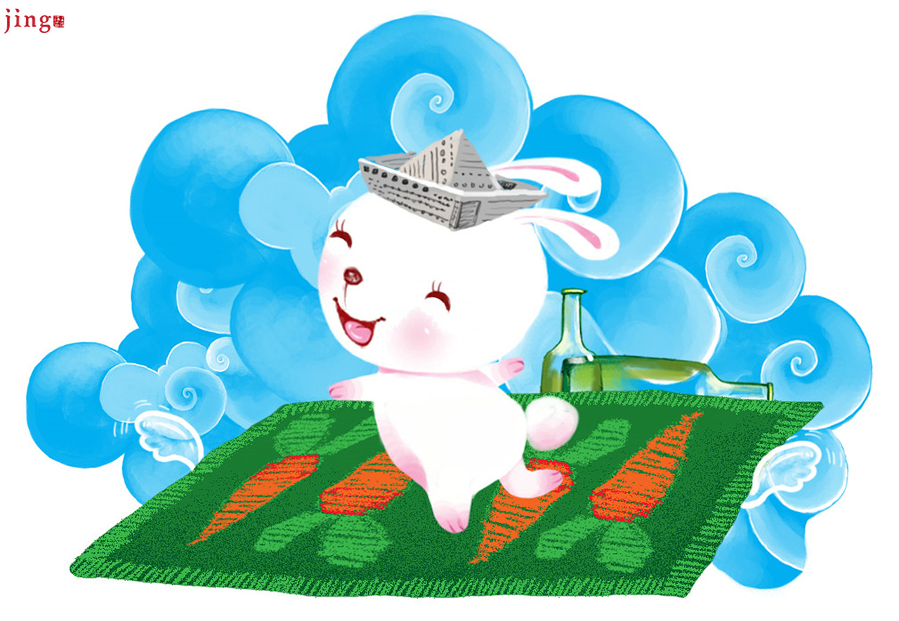 绘本故事插画《变魔术》(图ZMzYzODI5Nzcy) - 儿童插画 - 站酷设计师画儿晴天原创素材 - 站酷ZCOOL