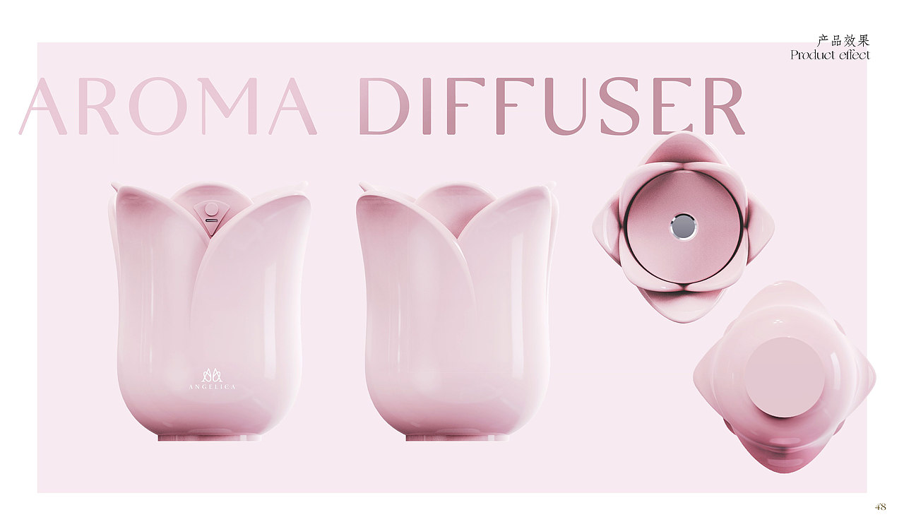 安杰莉卡香水品牌设计