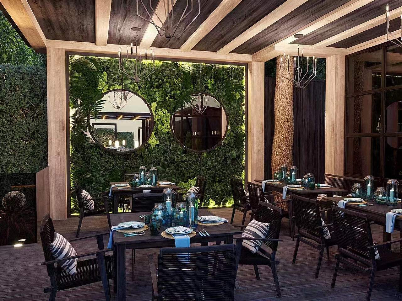 户外餐厅|美味佳肴,家人共享