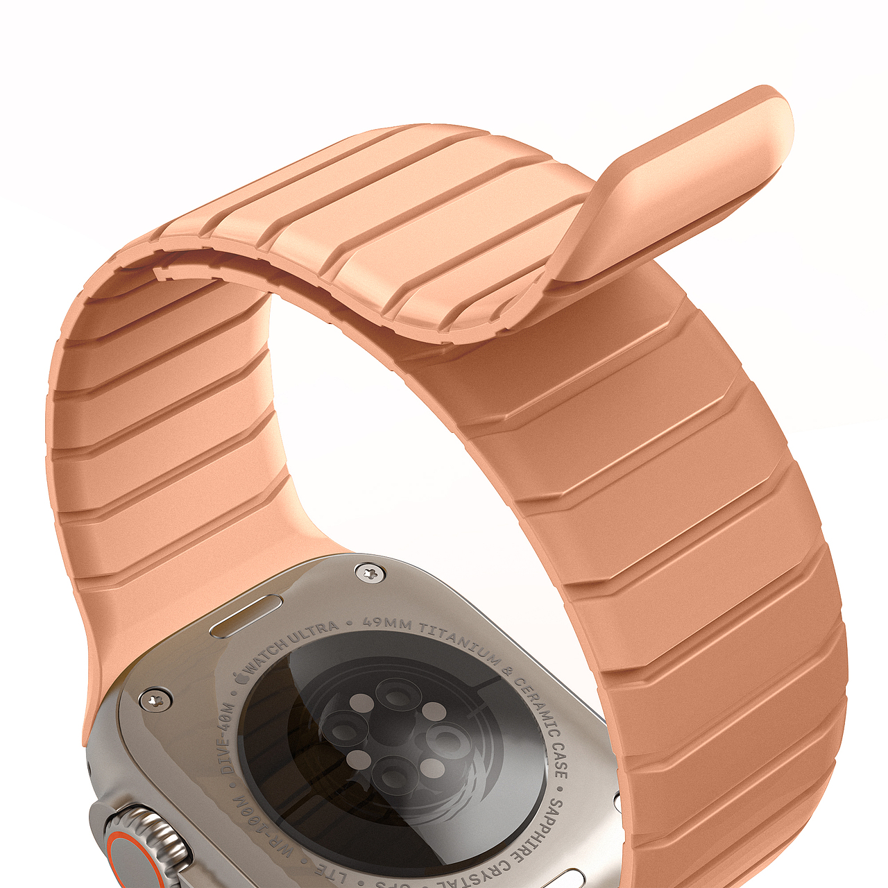 Apple Watch 硅胶磁吸表带