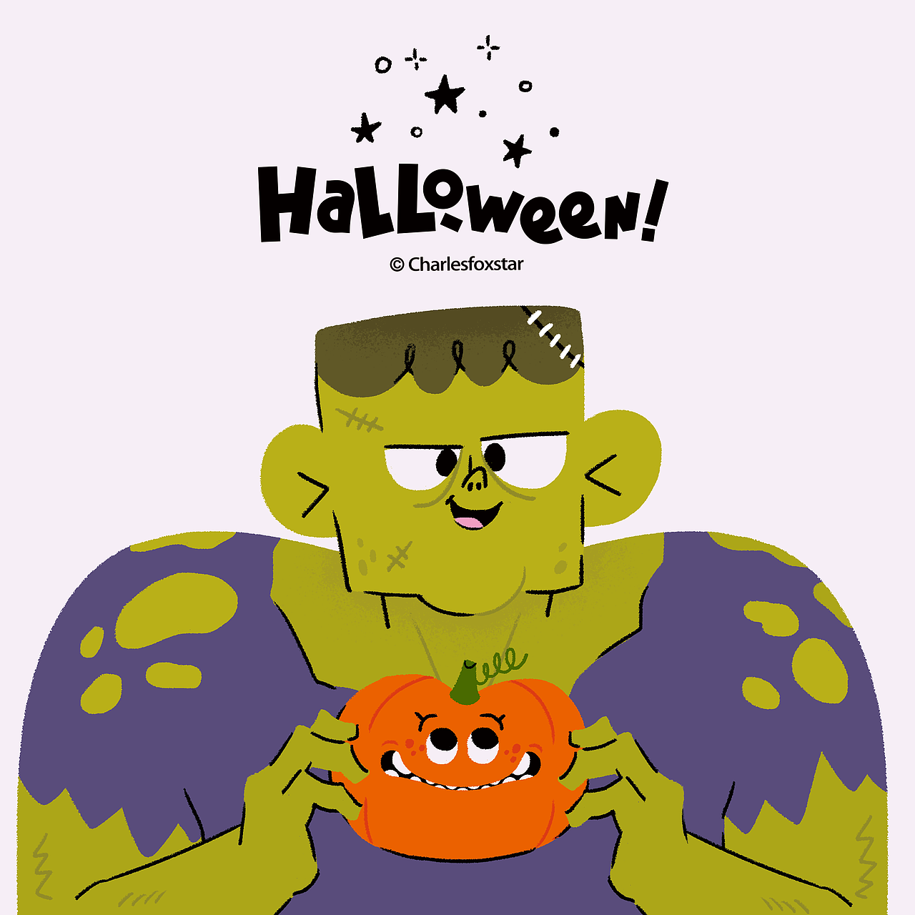 孩子赠予的灵感4【万圣节,不给糖就捣蛋】