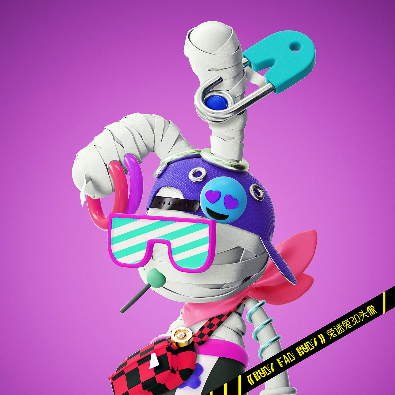 《BUNY FAN BUNY》兔迷兔3D头像【第二弹】（图ZMzA5OTk5OTg0） - 人物/生物 - 站酷设计师某童鞋原创素材 - 站酷ZCOOL