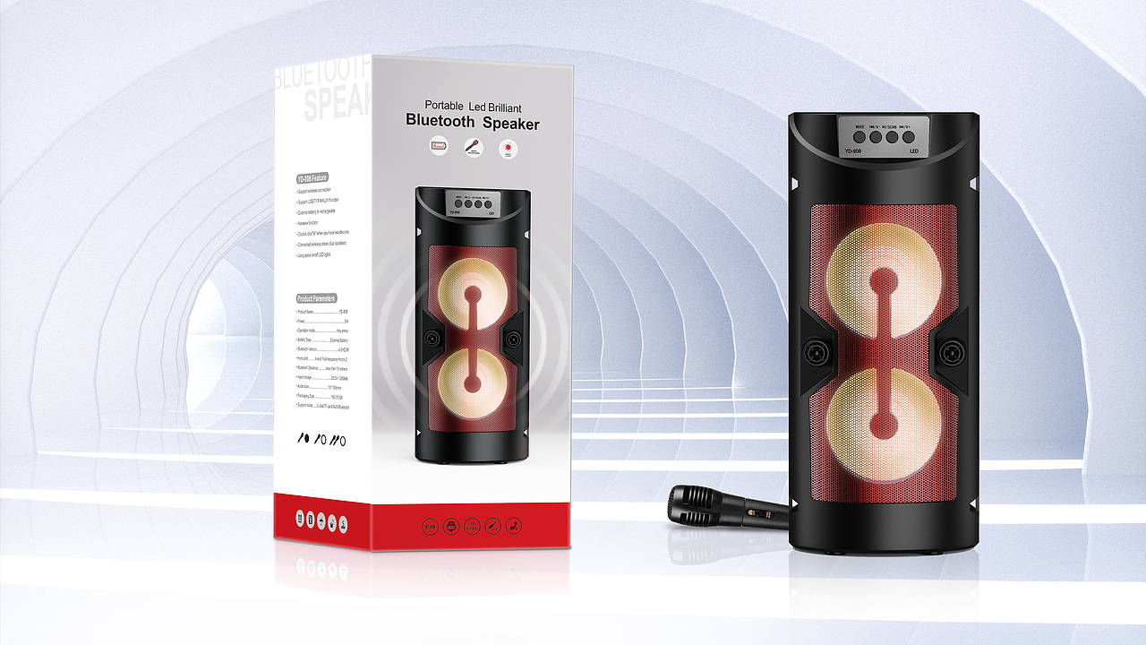 进口音响包装设计