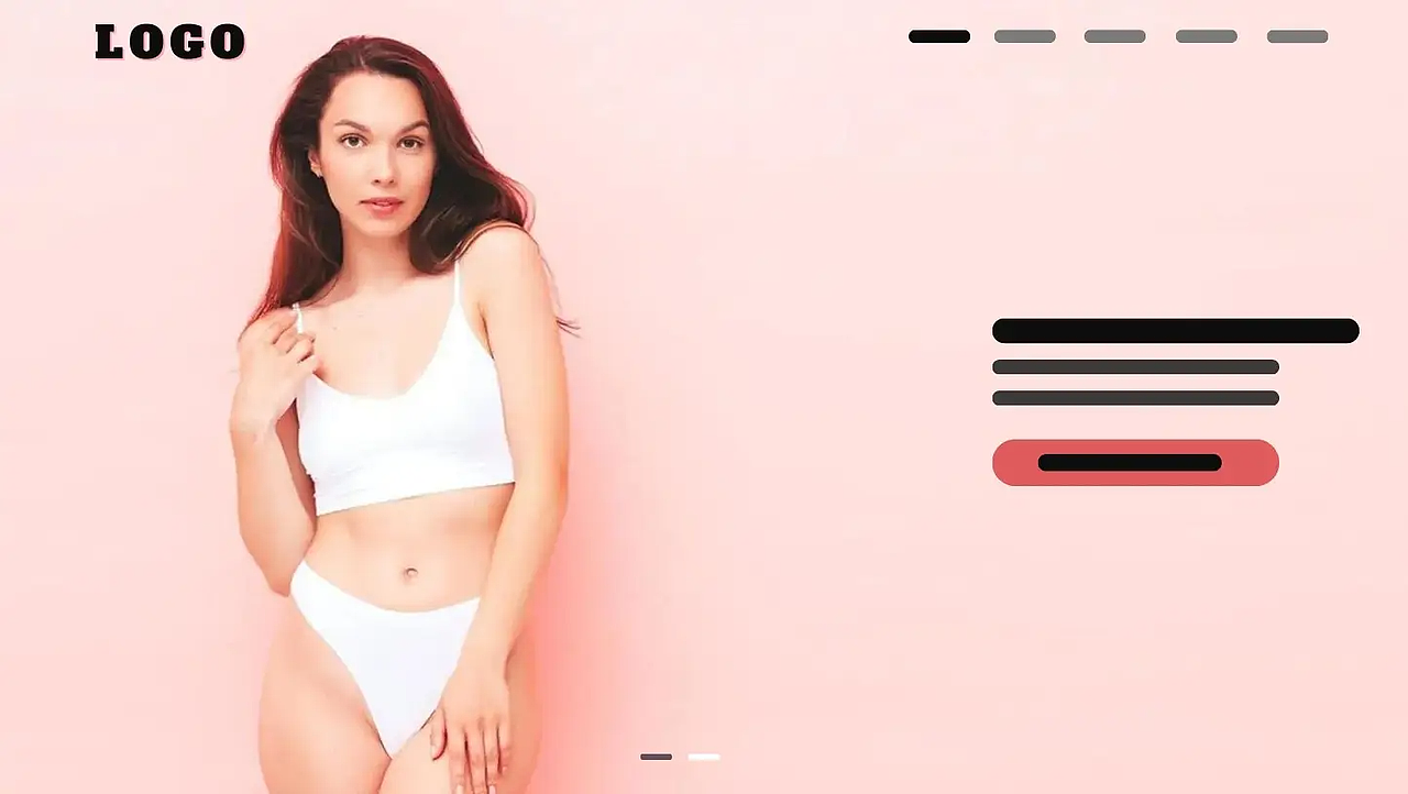 如何制作品牌内衣内裤线上商城网站?用模板轻松实现