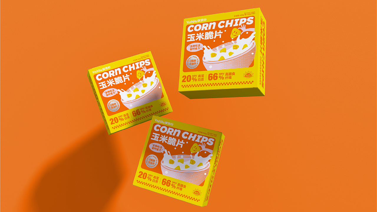 Yoshiku优食谷 I 冲泡代餐系列包装设计（图ZMzM3ODk1NTAw） - 包装 - 站酷设计师無相原创素材 - 站酷ZCOOL