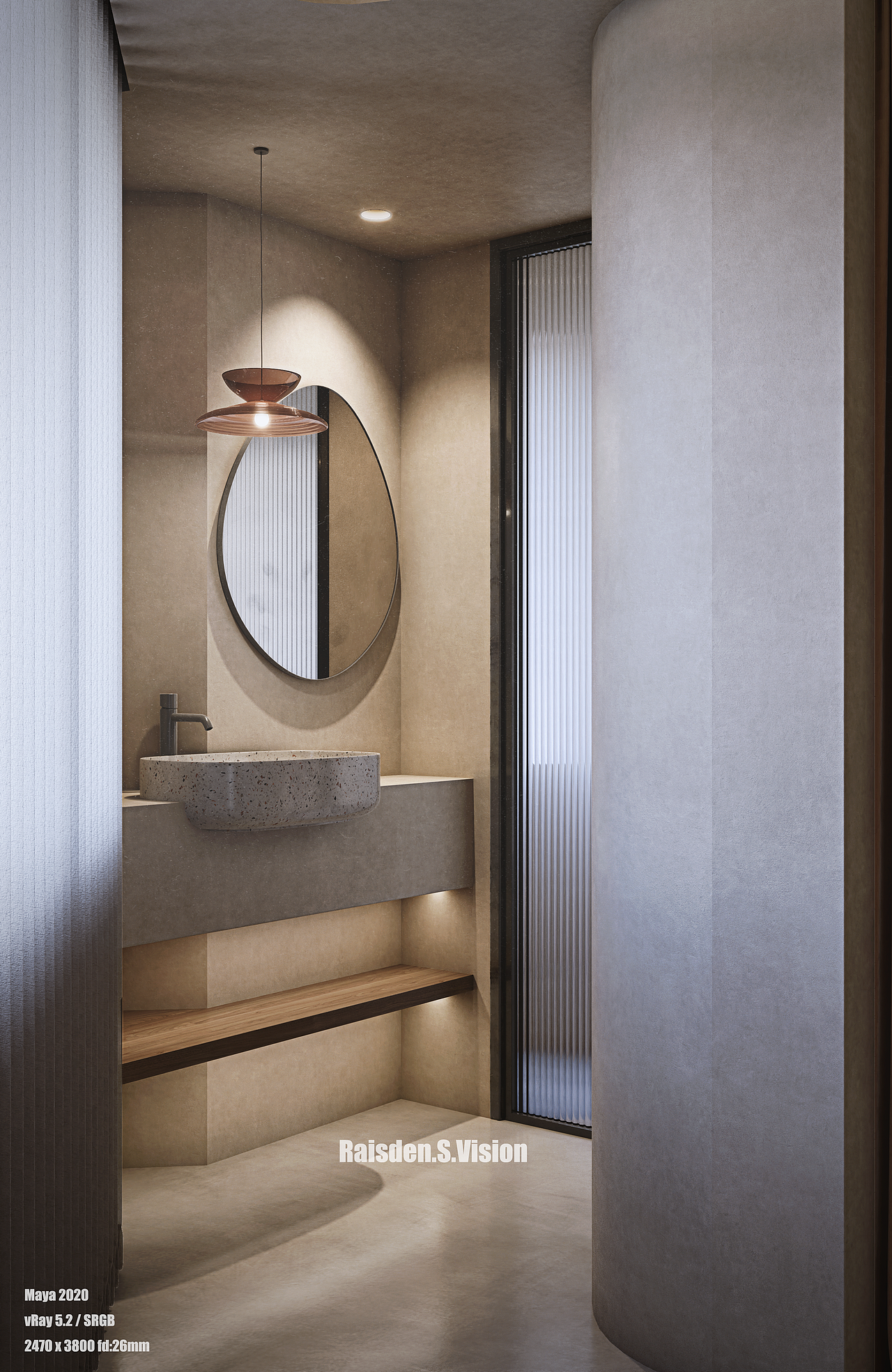 侘寂风美容店空间设计（图ZMzI5MDMxODE2） - 建筑/空间 - 站酷设计师RaidenS高光艺设原创素材 - 站酷ZCOOL