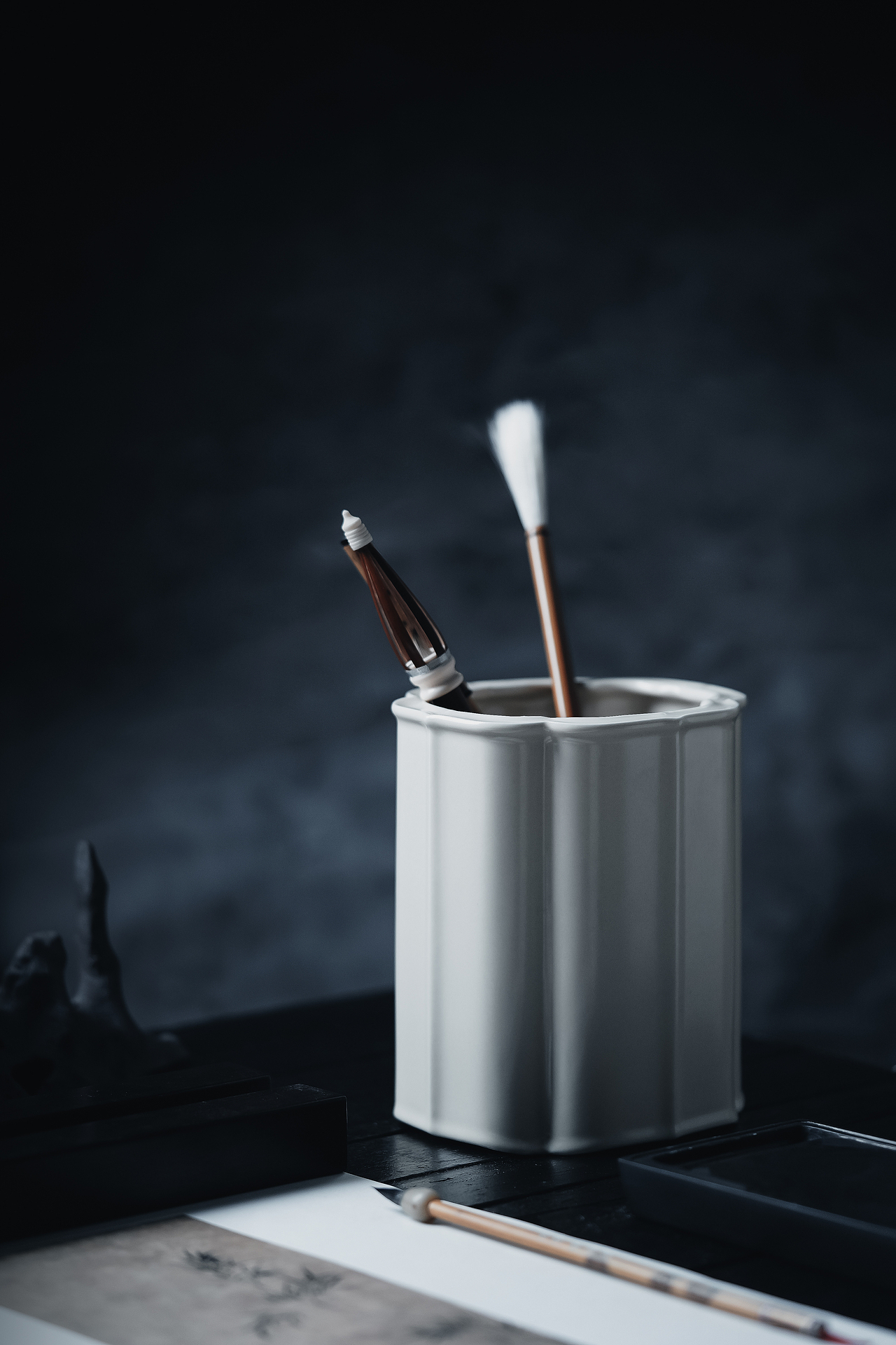 荣宝斋——仿清乾隆海棠笔筒（图ZMzUzMjYyMzQ0） - 产品摄影 - 站酷设计师飞翔的大西瓜原创素材 - 站酷ZCOOL