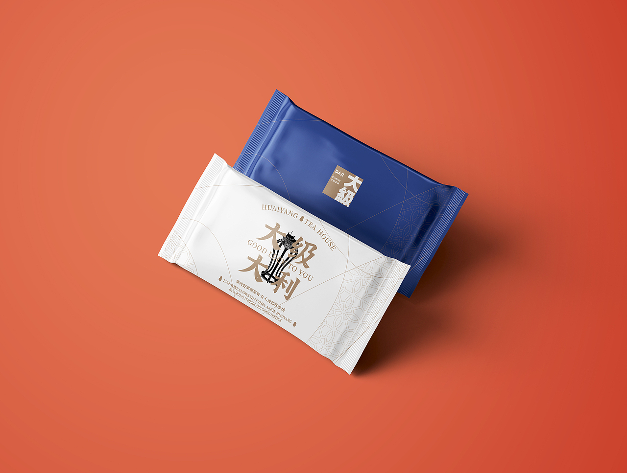 大级餐饮品牌vi设计