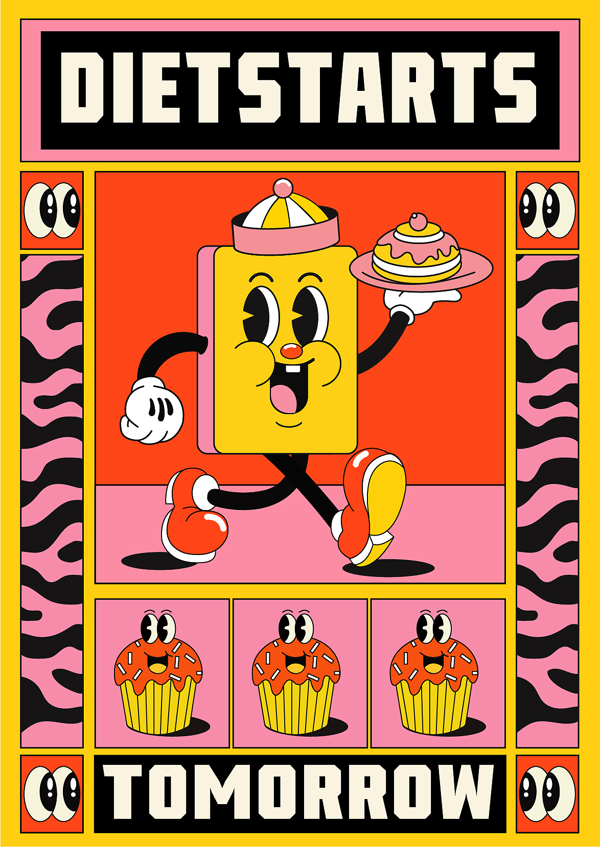 【第6天】海報臨?。▓DZMzE3MzA1MzAw） - 海報 - 站酷設(shè)計師蓬松餅子原創(chuàng)素材 - 站酷ZCOOL