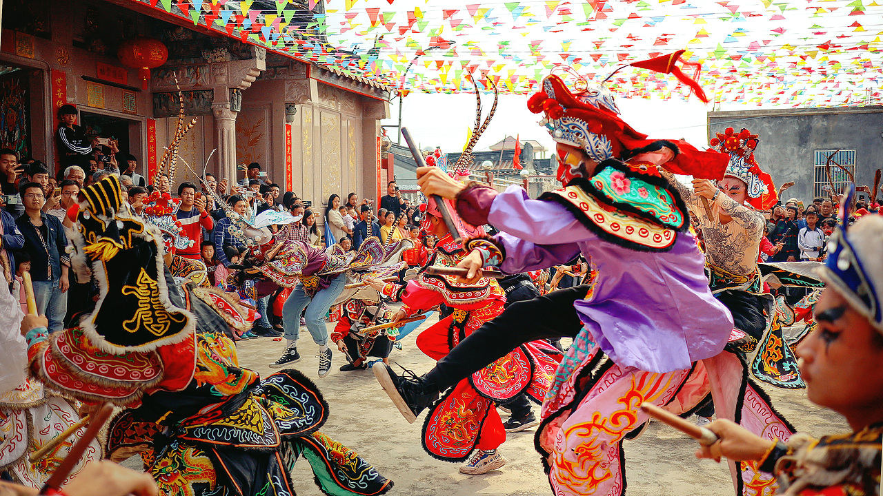 2019潮汕迎啊嫲英歌舞（图ZMzUyMTUwNjgw） - 人文/纪实摄影 - 站酷设计师人像摄影大细细原创素材 - 站酷ZCOOL