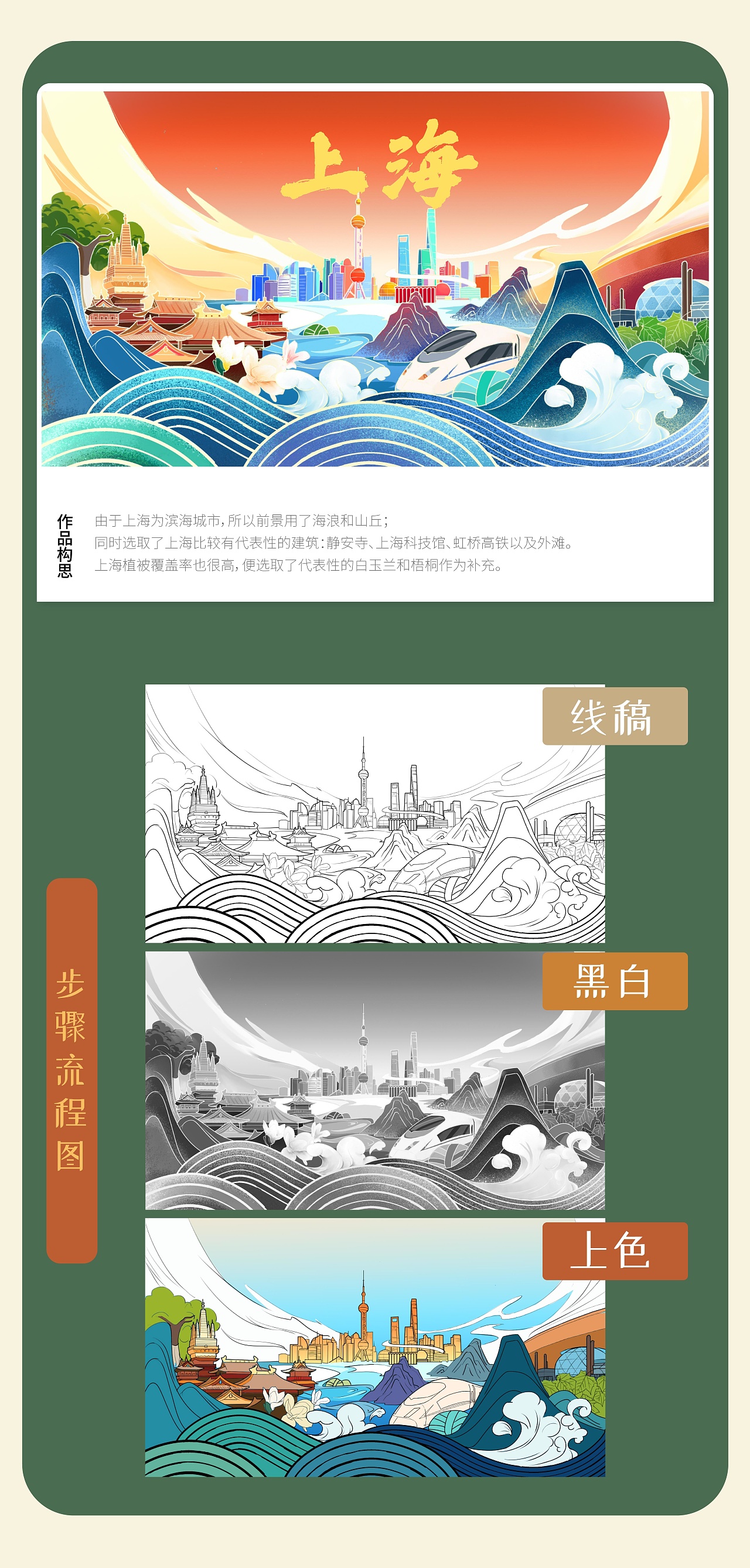 国风插画（图ZMzE5OTAyNTQ0） - 商业插画 - 站酷设计师毛四mouse原创素材 - 站酷ZCOOL