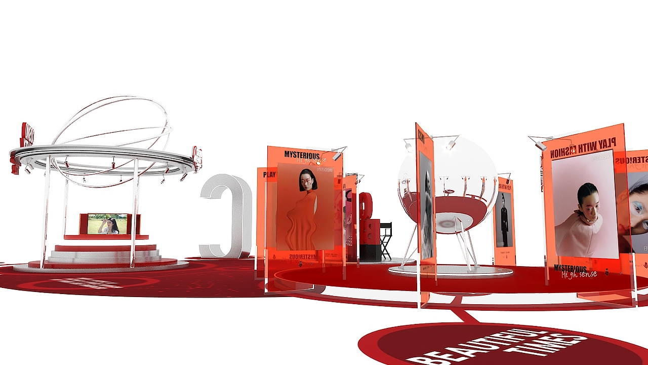 深圳龙岗万科cosmo展（图ZMzI2NDI4NTEy） - 展陈设计 - 站酷设计师拾玖楠原创素材 - 站酷ZCOOL