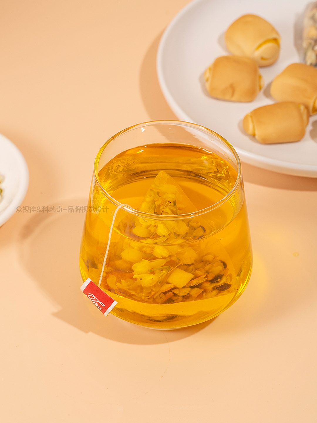 赤小豆薏米茨实茯苓茶产品拍摄