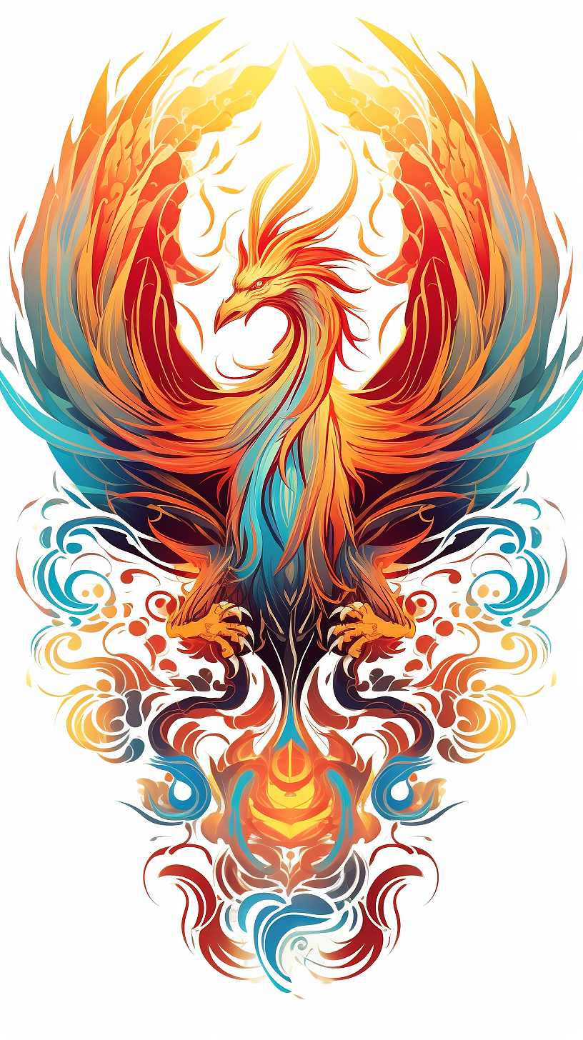 AIGC中国传统纹样——龙凤呈祥